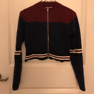 Zip up sweater
